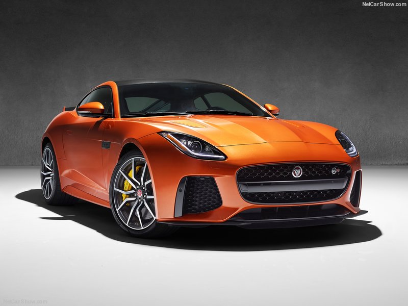 Jaguar F-Type SVR avant officielle