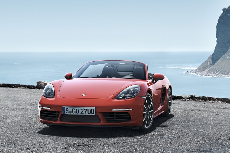 Porsche 718 Boxster face