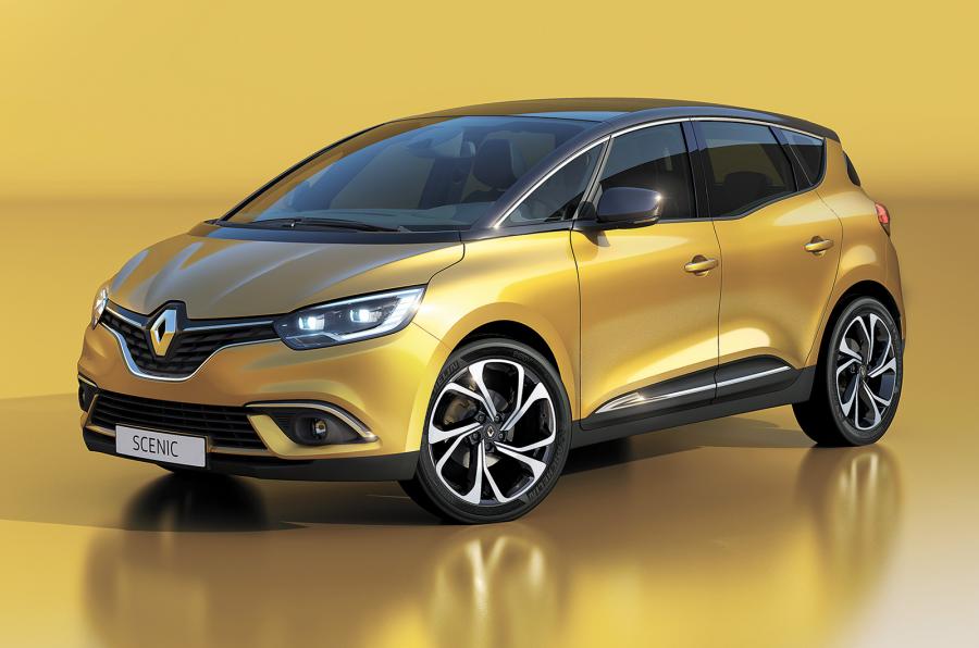 Renault Scénic 2016 jaune