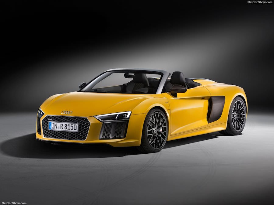 Audi R8 Spyder 2017 officiel