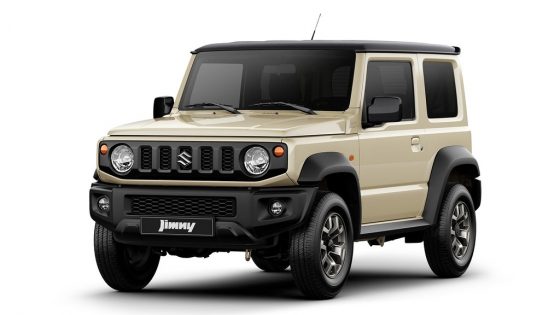 Suzuki Jimny 2019 Vert crème avant