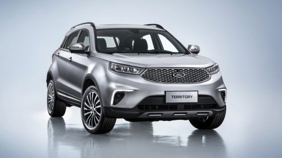 Ford Territory 2019 3/4 avant gris