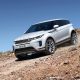 Land Rover Range Rover Evoque 2019 dans le sable