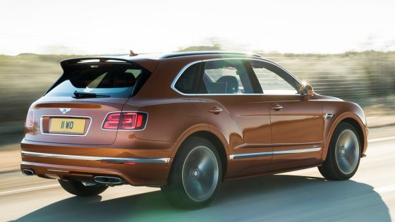 Bentley Bentayga Speed sur route