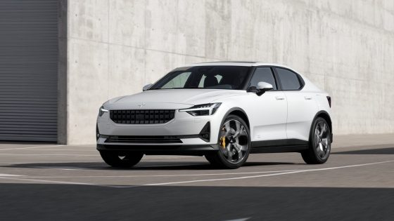 Polestar 2 3/4 avant