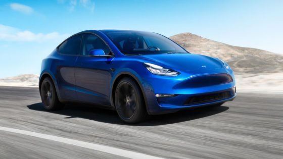 Tesla Model Y Face avant